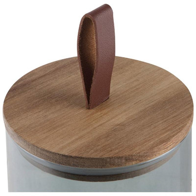 108285 Банка стеклянная 1.3л для сыпучих продуктов Leonord ALBERO DI MARMO с крышкой-2