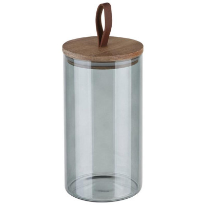 108285 Банка стеклянная 1.3л для сыпучих продуктов Leonord ALBERO DI MARMO с крышкой