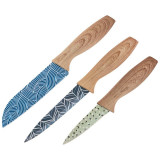 108293 Набор ножей с окрашенным лезвием в ножнах DIVO Mallony (3 предмета)