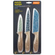 108293 Набор ножей с окрашенным лезвием в ножнах DIVO Mallony (3 предмета)