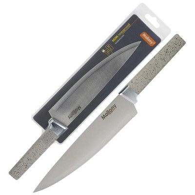 108294 Нож с рукояткой софт-тач Mallony MARMOLADA поварской
