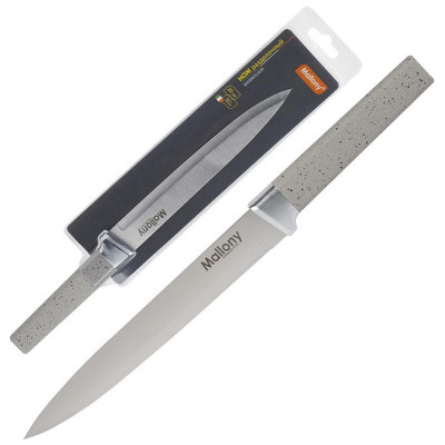 108297 Нож с рукояткой софт-тач Mallony MARMOLADA разделочный