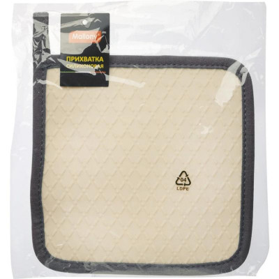 108302 Прихватка силиконовая Mallony IDEA (силикон, хлопок)-3