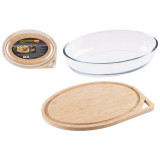 108342 Форма для запекания Mallony Cristallino (2,4л.)