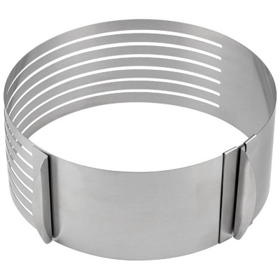 108345 Форма для выпечки круглая раздвижная с прорезями Mallony TORTA