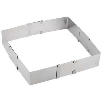 108346 Форма для выпечки квадратная раздвижная Mallony TORTA