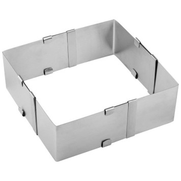 108347 Форма для выпечки квадратная раздвижная Mallony TORTA