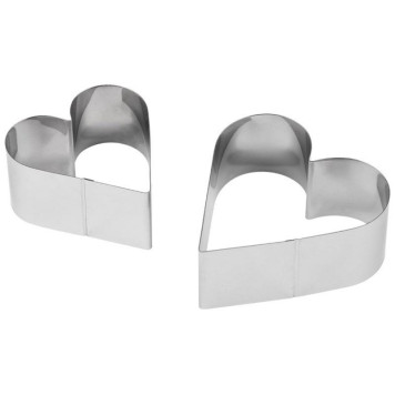 108349 Набор форм для выпечки Mallony TORTA сердце (2шт)