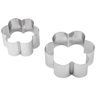 108350 Набор форм для выпечки Mallony TORTA цветок (2шт)