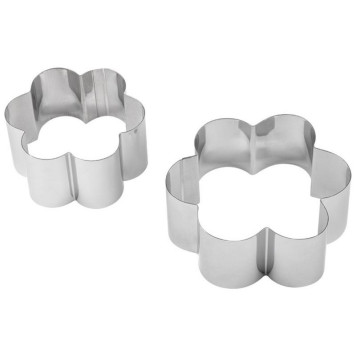 108350 Набор форм для выпечки Mallony TORTA цветок (2шт)