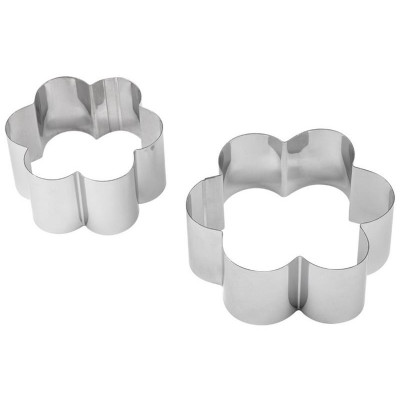 108350 Набор форм для выпечки Mallony TORTA цветок (2шт)