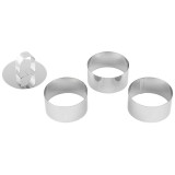 108352 Набор форм для выпечки Mallony TORTA круг (3шт)