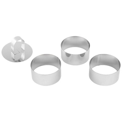 108352 Набор форм для выпечки Mallony TORTA круг (3шт)