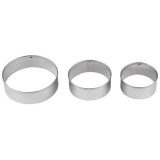 108356 Набор форм для выпечки и вырубки теста Mallony TORTA (3шт)