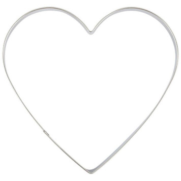 108359 Набор форм для выпечки и вырубки теста Mallony TORTA сердце (4шт)-2