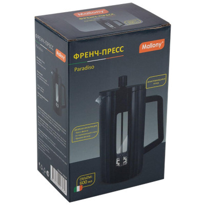 108414 Чайник/кофейник (кофе-пресс) Mallony 600ML Paradiso-4