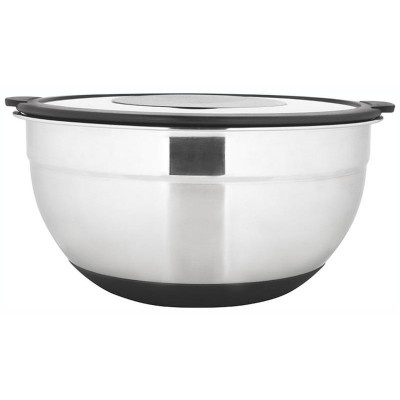 108660 Миска из нерж.стали Mallony AMARENA с крышкой-тёркой (3 тёрки в комплекте)-2