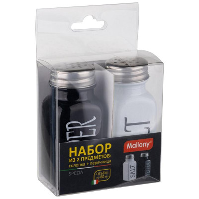 109038 Набор из 2 предметов SPEZIA солонка+перечница по 80мл-3