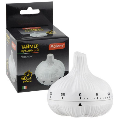 109125 Таймер кухонный Mallony 'Чеснок'