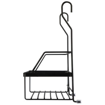 109161 Полка на рейлинг с лентой 'Рыжий кот' Binario 33х14х18.5см-2