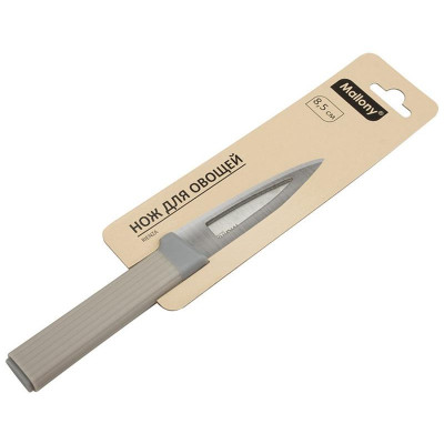 110626 Нож для овощей Mallony RIENZA 8,5см пластиковой ручкой-2