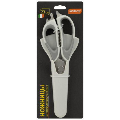 110632 Ножницы многофункциональные в чехле Mallony-1