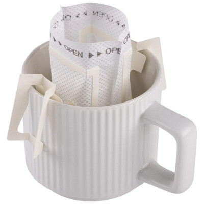 111264 Дрип-пакет Mallony, фильтр для кофе FILTRO 50шт-4