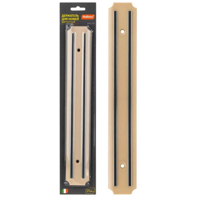 310887 Магнитный держатель для ножей Mallony MKH-33P бежевый