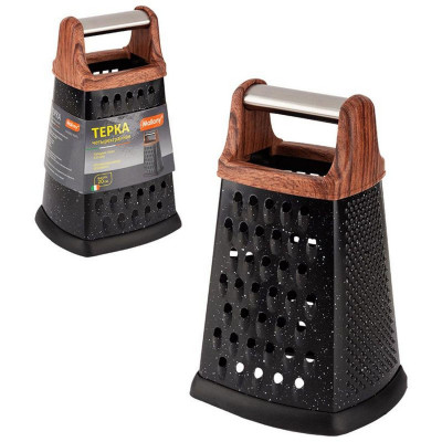 310895 Терка четырехгранная Mallony MARBLE NERO