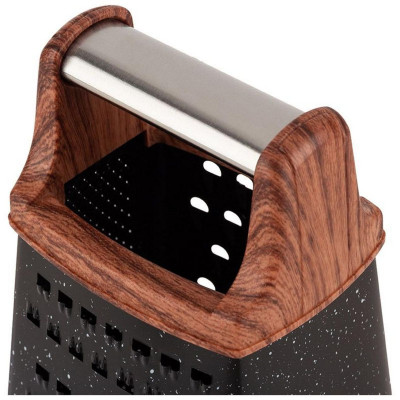 310895 Терка четырехгранная Mallony MARBLE NERO-4