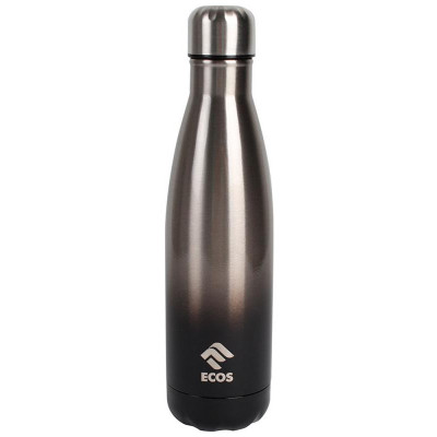 323499 Термобутылка 500мл, чёрный градиент