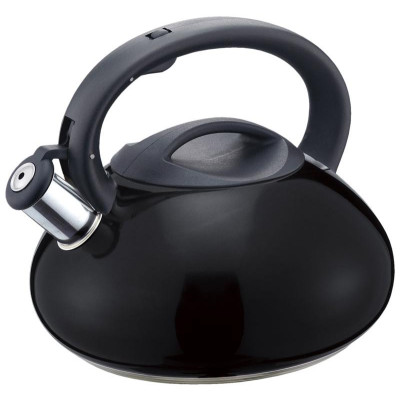 910095 Чайник металлический со свистком Mallony MAL-105-N-1