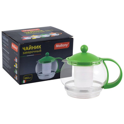 910104 Чайник заварочный Mallony PTP-12-880ML