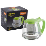 910106 Чайник заварочный Mallony Decotto-750 с пластиковой ручкой