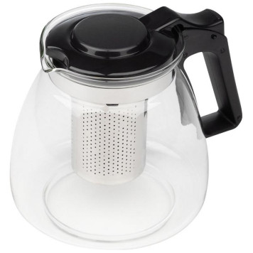 910131 Чайник заварочный Mallony CLASSICA 1100мл из жаропрочного стекла с фильтром из нерж.стали