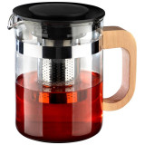 910133 Чайник заварочный Mallony La Caffetteria 800мл стеклянный