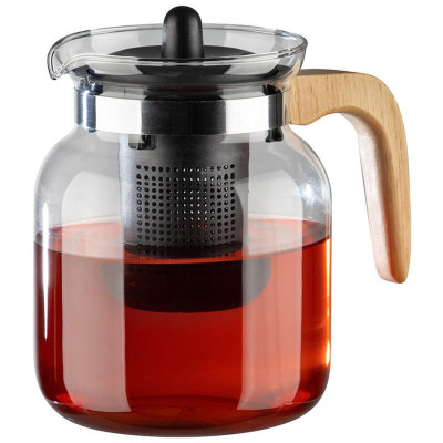 910134 Чайник заварочный Mallony La Caffetteria 1500мл стеклянный