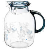 910138 Кувшин Mallony La Caffetteria 2.0л из термостойкого стекла с крышкой
