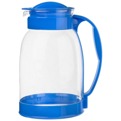 910147 Кувшин Mallony Brocca-2400 из жаропрочного стекла с пластиковой ручкой-3