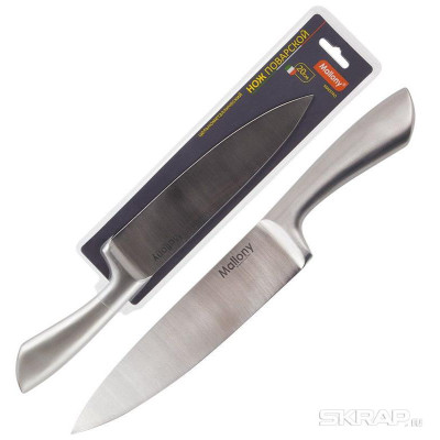920232 Нож MAESTRO цельнометалл Mallony MAL-02M поварской