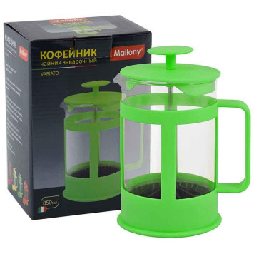 950078 Чайник/кофейник (кофе-пресс) Mallony PFPO18-850ML