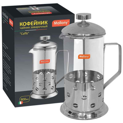 950082 Чайник/кофейник (кофе-пресс) Mallony B535-800ML