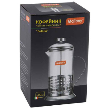 950138 Чайник/кофейник (кофе-пресс) Mallony B511-600ML 'Cellula'-1