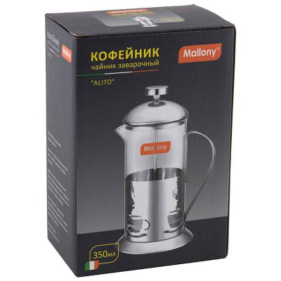 950149 Чайник/кофейник (кофе-пресс) Mallony ALITO 350мл-1