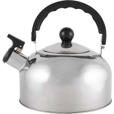 985618 Чайник Casual, объем 1,5л, из нерж стали со свистком, зеркальная полировка корпуса-1