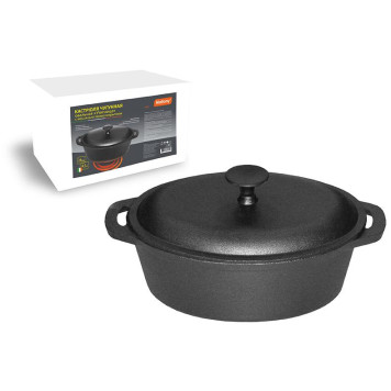 980003 Кастрюля овальная Mallony KB-28 'Утятница'