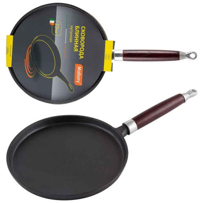 985028 Сковорода Mallony блинная чугунная PCIF-22