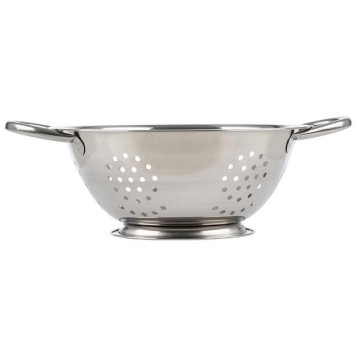 985530 Дуршлаг CASUAL d22см нерж сталь с боковыми ручками на подставке-1