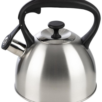 985617 Чайник металлический со свистком Mallony POESIA-2