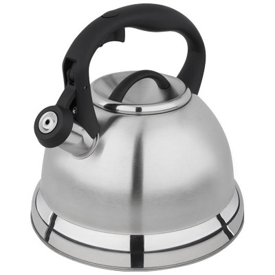 985621 Чайник металлический со свистком Mallony UNICO STILE (3.5л)-2